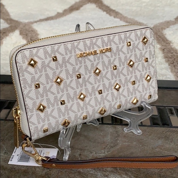 Michael Kors Jet Set Travel LG Flat MF PHN CSE - Picture 13 of 16